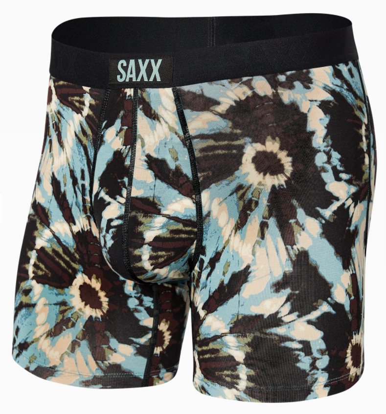 Men's | Saxx | SMBM35 | Vibe Boxer Brief | Earthy Tie Dye / Multi