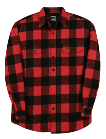 Men's | Big Bill | 121-384 | Brawny Flannel Shirt | Red