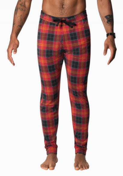 Men's | Saxx | SXLP33 | Super Soft Modal Sleep Pant | Red Aberdeen Flannel