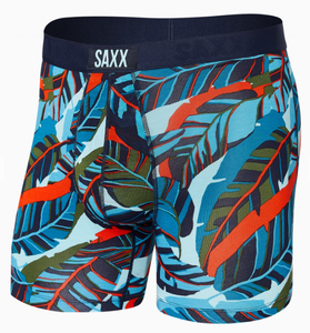 Men's | Saxx | SMBM35 | Vibe Boxer Brief | Blue Pop Jungle