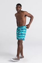 Load image into Gallery viewer, Men&#39;s | Saxx | SXSW04L | OH BUOY Swim Shorts 7&quot; | Blue Mura Kamo