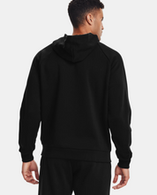 Load image into Gallery viewer, Men&#39;s | Under Armour | 1357111-001 | Rival Fleece FZ Hoodie | Black / Onyx White