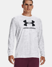 Load image into Gallery viewer, Men&#39;s | Under Armour | 1366466 | ABC Camo Long Sleeve | White / Black