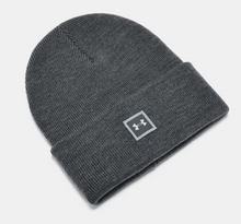 Load image into Gallery viewer, Men&#39;s | Under Armour | 1356707 | Truckstop Beanie | Pitch Gray Medium Heather / Pitch Gray