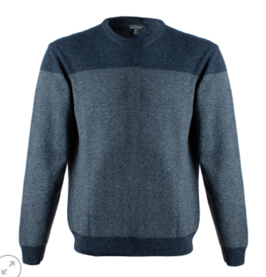 Men's | Viyella | 555649 | Crewneck Sweater | Blue