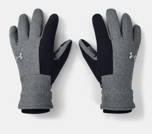 Men's | Under Armour | 1356695 | Storm Gloves |  Pitch Gray / Halo Gray