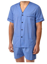 Load image into Gallery viewer, Majestic | 3092112 | Shorty Pajama Set | Blue
