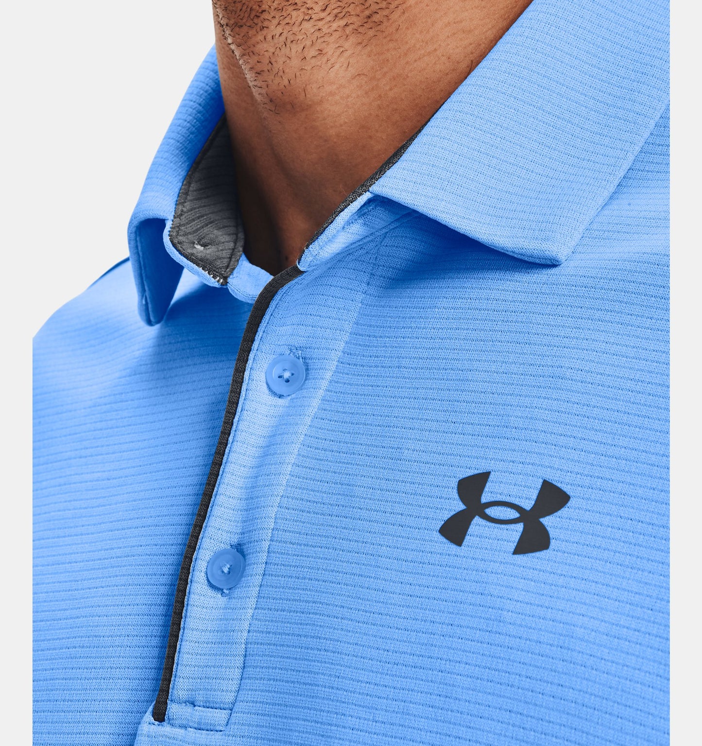 Men's | Under Armour | 1290140-475 | Tech™ Polo | Carolina Blue / Pitch Gray