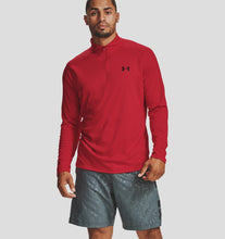 Load image into Gallery viewer, Men&#39;s | Under Armour | 1328495 | Tech ½ Zip Long Sleeve Shirt | Red / Black