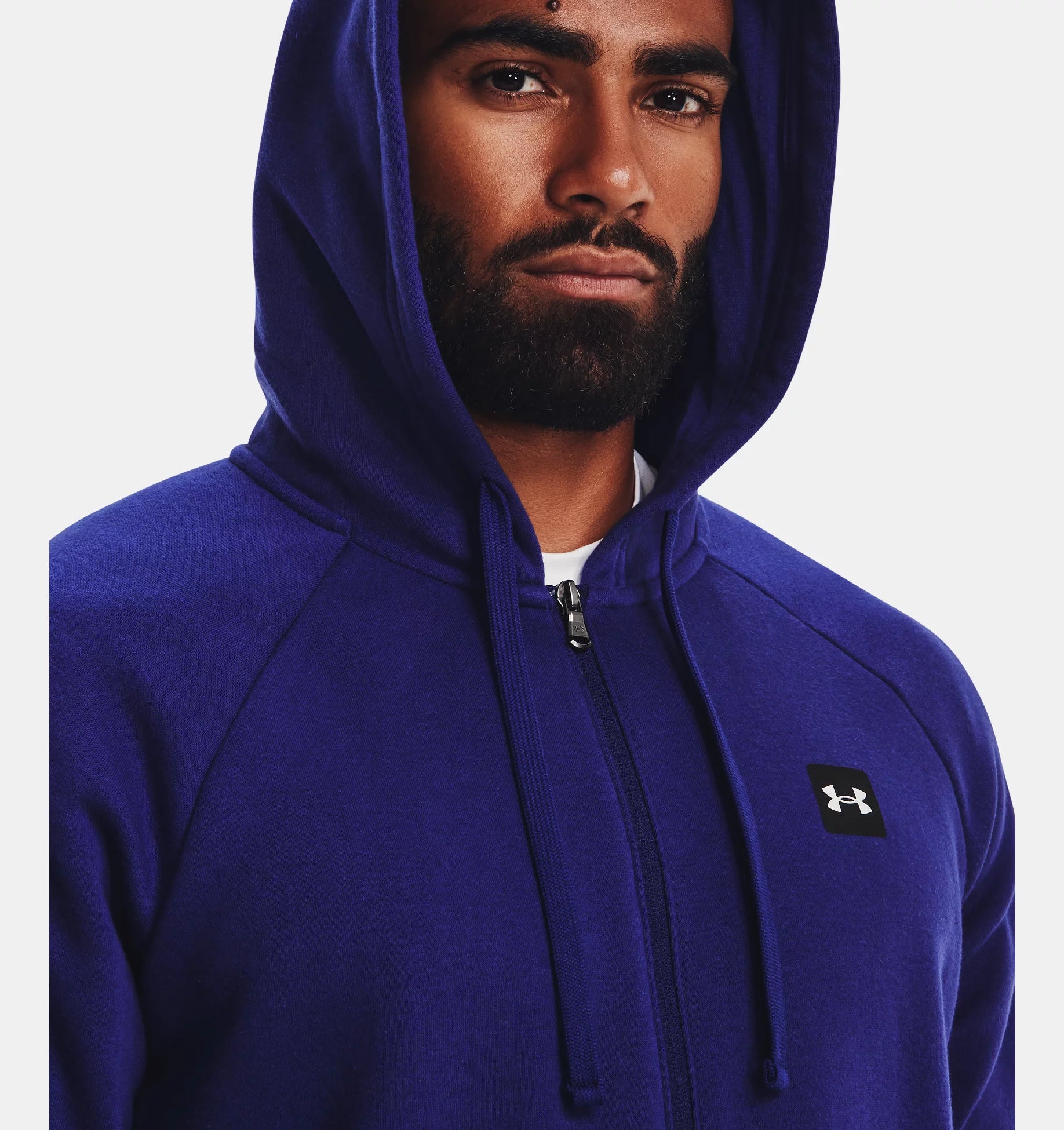 Under armour men's rival 2024 fleece full zip hoodie