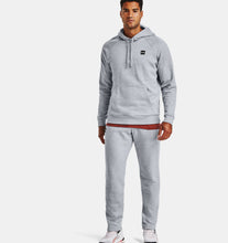 Load image into Gallery viewer, Men&#39;s | Under Armour | 1357129 | Rival Fleece Pant | Mod Gray Light Heather / Onyx White