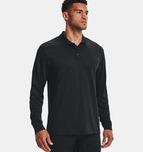 Load image into Gallery viewer, Mens | Under Armour |1365383-001 | Tactical Performance Polo 2.0 Long Sleeve | Black