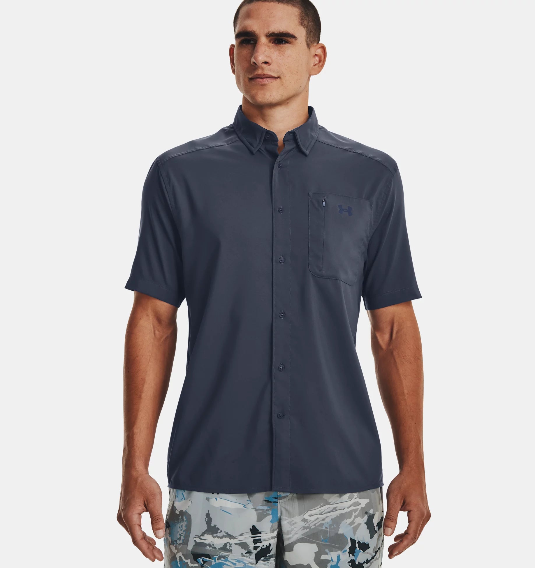 Under armour button clearance down short sleeve shirt