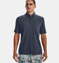 Load image into Gallery viewer, Men&#39;s | Under Armour | 1369306 | Drift Tide 2.0 Short Sleeve | Downpour Gray / Gravel