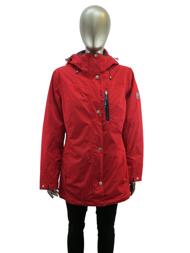Women's | Junge | 2292-89 | Waterproof Uninsulated Jacket | Red