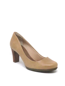 Women's | Rockport | 76429 | Total Motion Mid Pump | Taupe