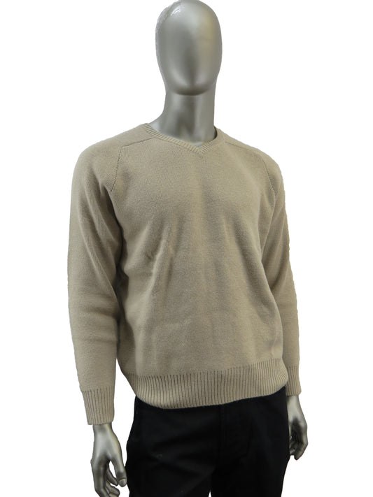 Men's | Ingo | CUNO | V-Neck Sweater | Beige