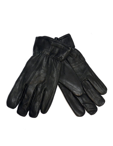 Auclair | Thinslate Leather Glove | Black