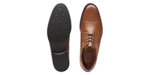 Load image into Gallery viewer, Men&#39;s | Clarks | 26152913 | Whiddon Cap | Dark Tan Leather