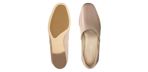 Women's | Clarks | 26132486 | Pure Tone Nude Leather