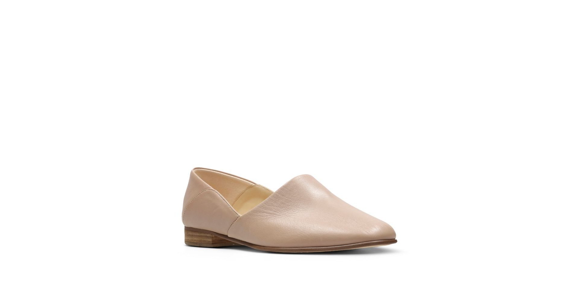 Clarkes nude shoes hot sale