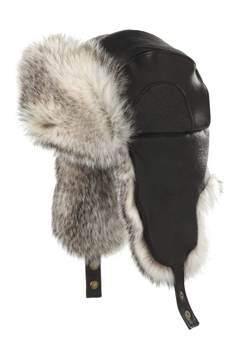 Men's | Crowncap | 2-61307 | Aviator Hat | Badger Fur