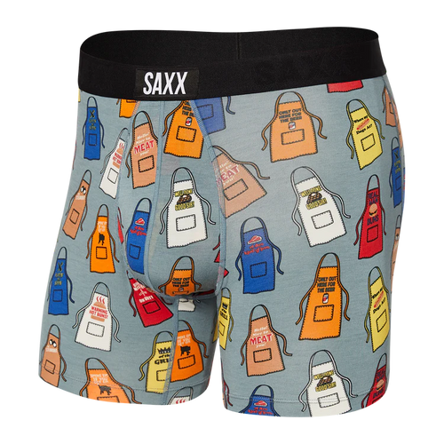 Men's | Saxx | SXBB30F | Ultra Boxer Brief Fly | Grillicious / Washed Green