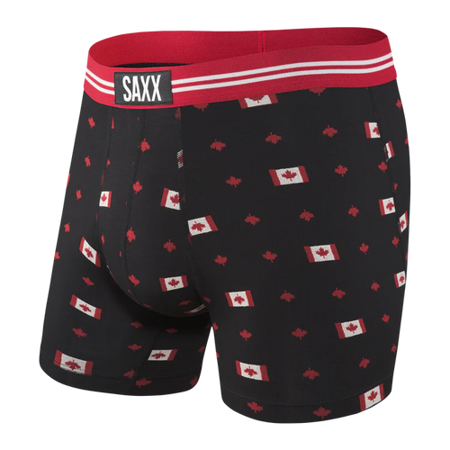 Men's | Saxx | SXBM35 | Vibe Boxer Brief | Black True North